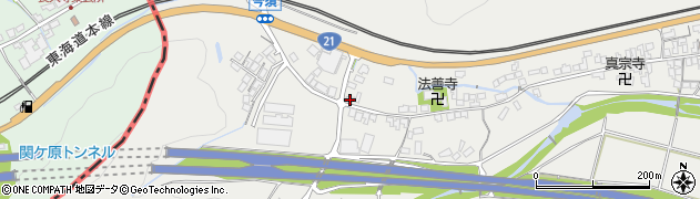 岐阜県不破郡関ケ原町今須3269周辺の地図