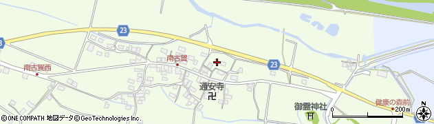 滋賀県高島市安曇川町南古賀261周辺の地図