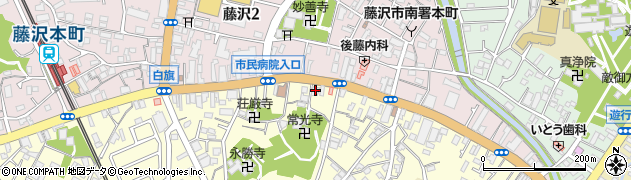 藤沢市消防局南消防署本町出張所周辺の地図