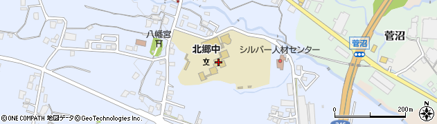 小山町立北郷中学校周辺の地図