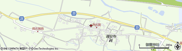 滋賀県高島市安曇川町南古賀321周辺の地図