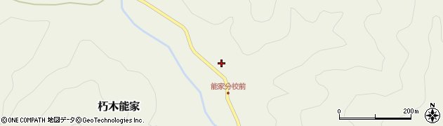 滋賀県高島市朽木能家278周辺の地図