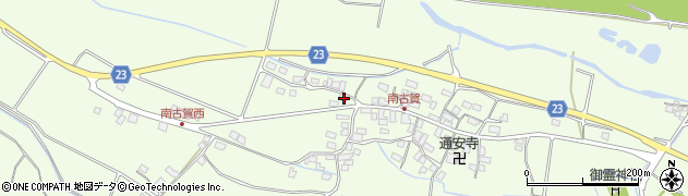 滋賀県高島市安曇川町南古賀380周辺の地図