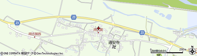 滋賀県高島市安曇川町南古賀312周辺の地図
