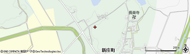 京都府綾部市新庄町水上周辺の地図