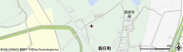 京都府綾部市新庄町（水上）周辺の地図
