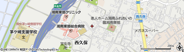 神奈川県茅ヶ崎市西久保471周辺の地図