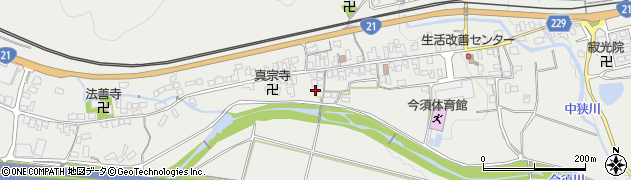 岐阜県不破郡関ケ原町今須3411周辺の地図