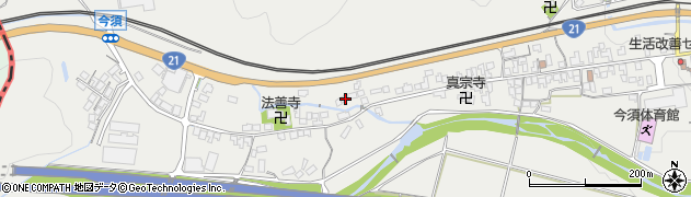 岐阜県不破郡関ケ原町今須3340周辺の地図