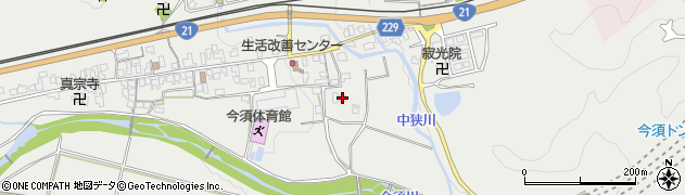 岐阜県不破郡関ケ原町今須9周辺の地図