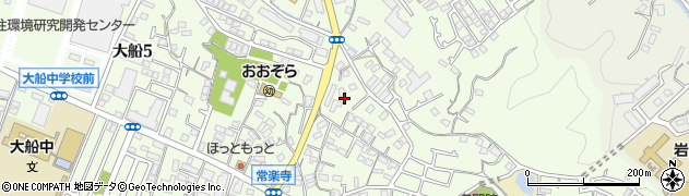 神奈川県鎌倉市大船1475周辺の地図