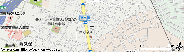神奈川県茅ヶ崎市西久保796周辺の地図