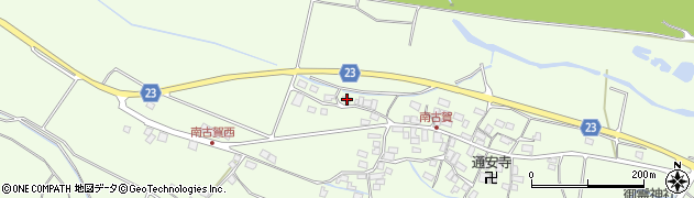 滋賀県高島市安曇川町南古賀357周辺の地図