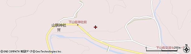 島根県安来市広瀬町下山佐1102周辺の地図