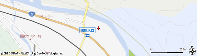 鳥取県若桜町（八頭郡）若桜周辺の地図