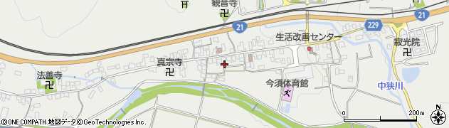 岐阜県不破郡関ケ原町今須3432周辺の地図