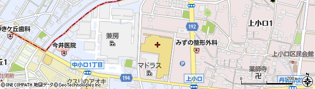 ホームセンターバロー大口店周辺の地図