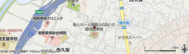 神奈川県茅ヶ崎市西久保739周辺の地図