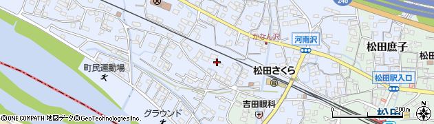 ワミレスサロン松田周辺の地図