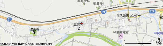 岐阜県不破郡関ケ原町今須3385周辺の地図