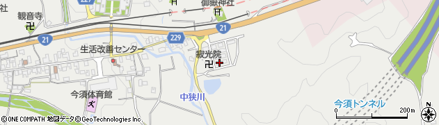 岐阜県不破郡関ケ原町今須3552周辺の地図