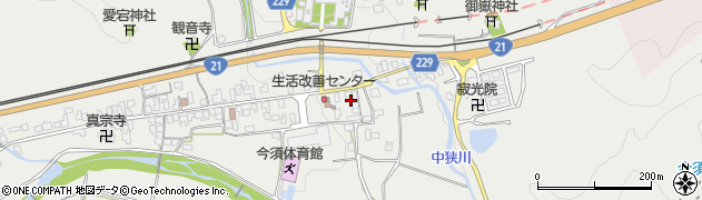 岐阜県不破郡関ケ原町今須3481周辺の地図