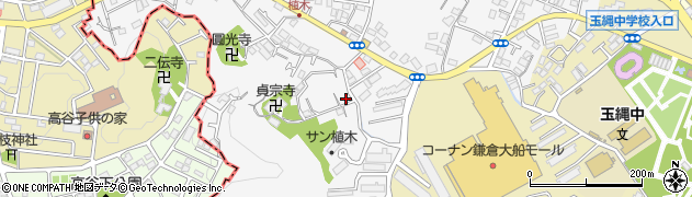神奈川県鎌倉市植木644周辺の地図
