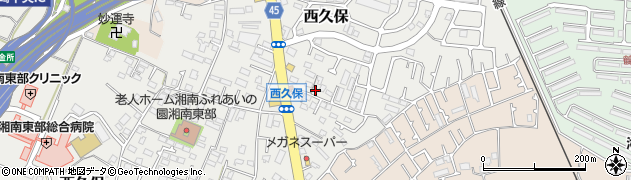 神奈川県茅ヶ崎市西久保840周辺の地図