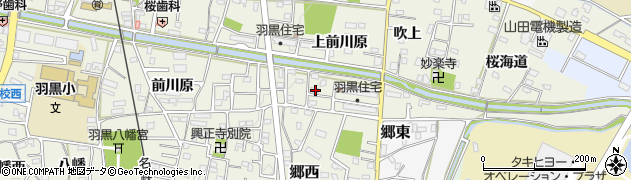 愛知県犬山市羽黒上前川原6周辺の地図