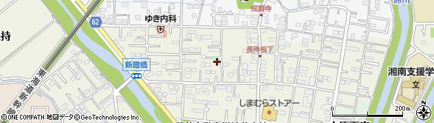 神奈川県平塚市長持周辺の地図