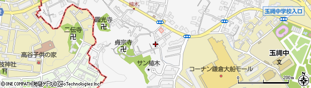 神奈川県鎌倉市植木639周辺の地図