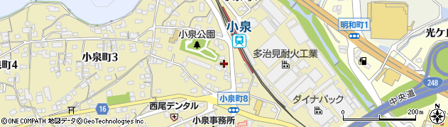 志門塾　小泉校周辺の地図