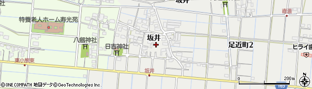 岐阜県羽島市足近町坂井66周辺の地図