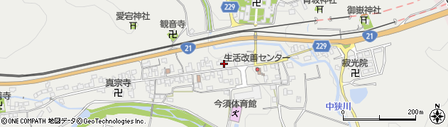 岐阜県不破郡関ケ原町今須3462周辺の地図