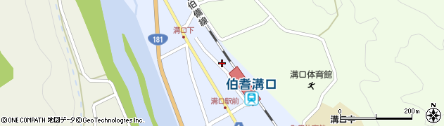 鳥取県西伯郡伯耆町溝口764周辺の地図