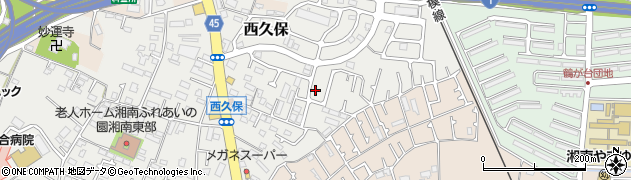 神奈川県茅ヶ崎市西久保2017周辺の地図