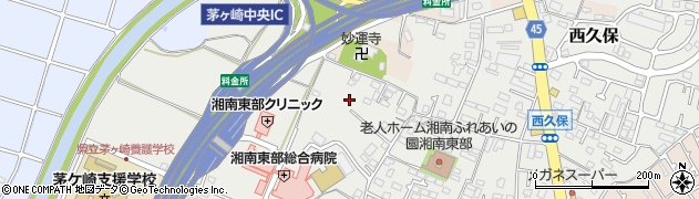 神奈川県茅ヶ崎市西久保485周辺の地図