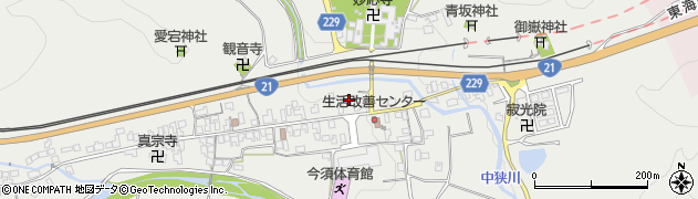 岐阜県不破郡関ケ原町今須3471周辺の地図