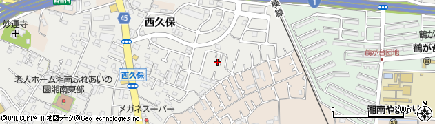 神奈川県茅ヶ崎市西久保861周辺の地図