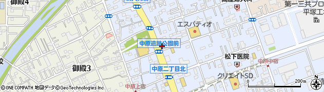 ミドリ安全湘南株式会社周辺の地図