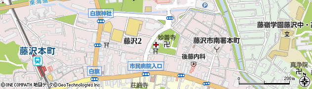 宗教法人妙善寺藤沢会館周辺の地図