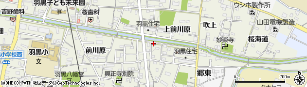 愛知県犬山市羽黒上前川原19周辺の地図