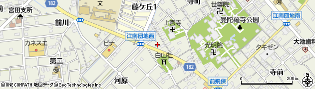 中西工務店周辺の地図