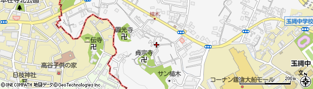神奈川県鎌倉市植木662周辺の地図