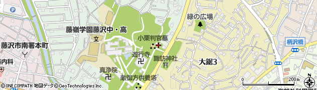 長生院周辺の地図