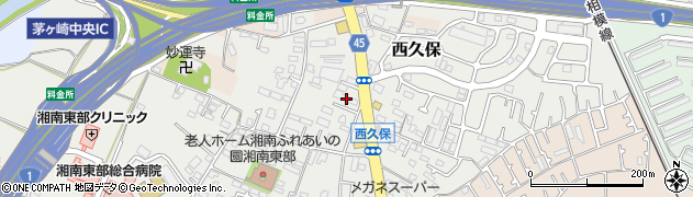 神奈川県茅ヶ崎市西久保1535周辺の地図