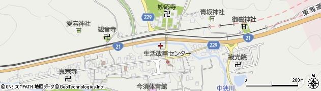 岐阜県不破郡関ケ原町今須3474周辺の地図