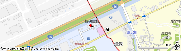特殊電極株式会社　君津工場周辺の地図