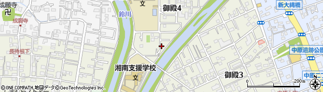 新川端西公園周辺の地図