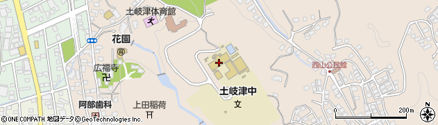 土岐市立土岐津中学校周辺の地図